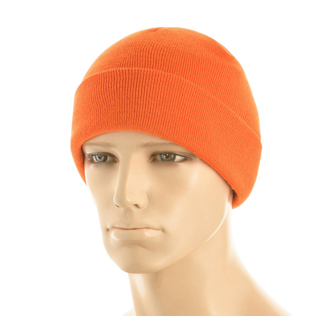 ACRYLIC FABRIC KNITTED WATCH CAP - ORANGE - M-TAC