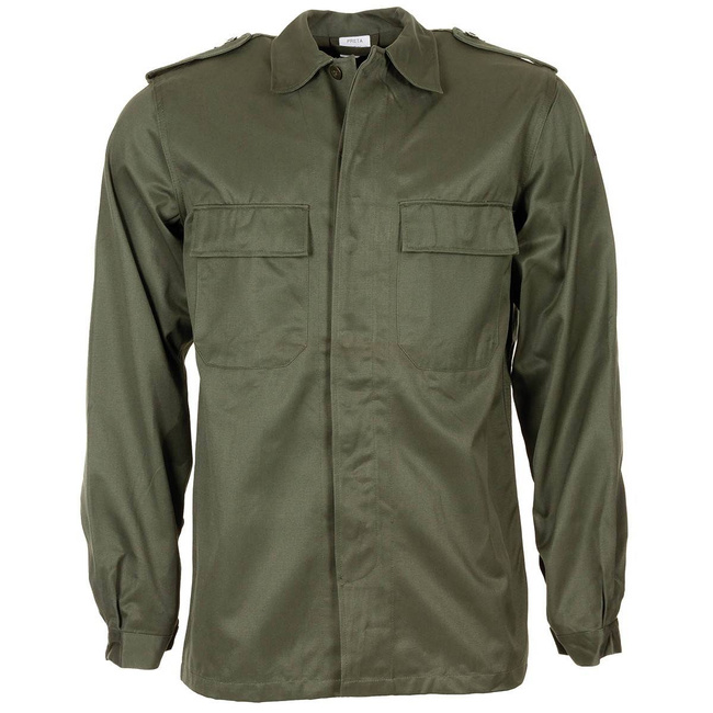 JACHETA DE TEREN BDU - SURPLUS MILITAR DE LA ARMATA BELGIANA - VERDE OD - CA NOUA