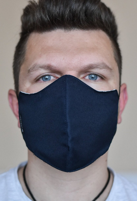 Urban Gear reusable mask with integred filter - Lecter Tactical - Midnight Blue