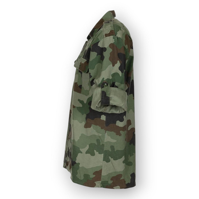 Camasa de teren - Surplus Militar Armata Serbiei RS (Republica Srpska) - Camuflaj M93 - Uzata