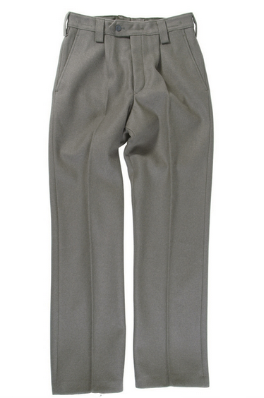 PANTALONI DE SERVICIU NVA - ARMATA GERMANIEI DE EST - GRI - UZATI