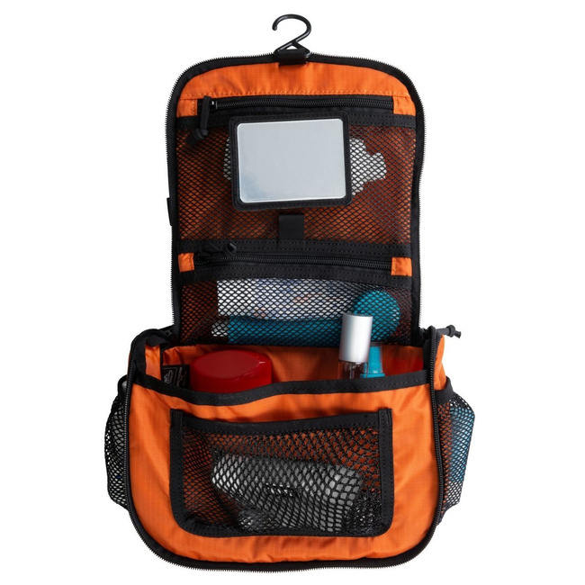 TRAVEL TOILETRY BAG - ORANGE/BLACK - HELIKON
