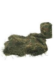 Plasa Ghillie ignifugata, 300 x 200 cm, Woodland