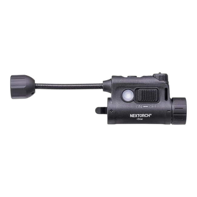 Nextorch rStar Tactical Light for Helmet and Vest - Black