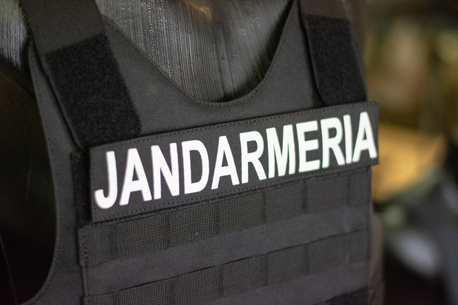 VESTA ANTI-INJUNGHIERE - CU SISTEM MOLLE - JANDARMERIA