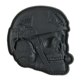 OPERATOR SKULL PATCH - 3D PVC - BLACK - M-TAC