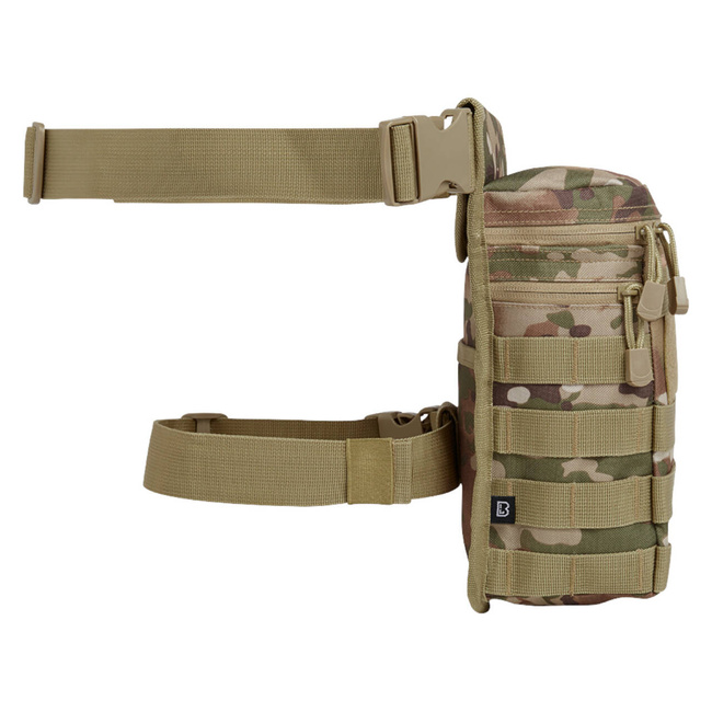 BORSETA TACTICA CU SISTEM MOLLE „SIDE KICK BAG” - TACTICAL CAMO - BRANDIT