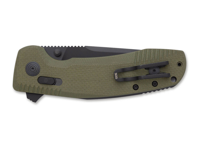 POCKET KNIFE SOG-TAC XR OD GREEN - SOG