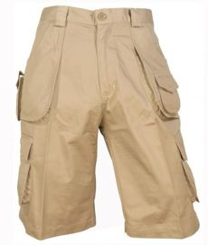 PANTALONI SCURTI KHAKI TRAVELER BERMUDA