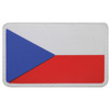 Patch, emblema "Czech Rep.", 3D, 8 x 5 cm