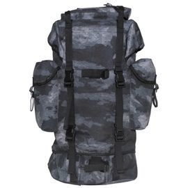 RUCSAC COMBAT BW - TIJĂ DE ALUMINIU - 65 L - MFH® - CAMUFLAJ HDT-LE
