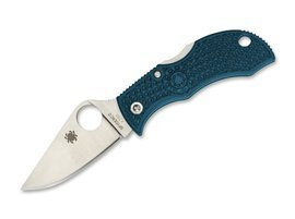 CUTIT DE BUZUNAR "MANBUG" - BLUE - SPYDERCO