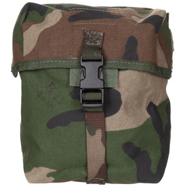 POUCH MULTIFUNCTIONAL - 16 x 16 x 8 CM - MOLLE - MEDIU - SURPLUS MILITAR ARMATA OLANDEI - FOREST CAMO, NAVY - UZAT