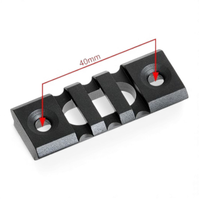 Sina RIS KeyMod 54 mm - Neagra - Vector Optic