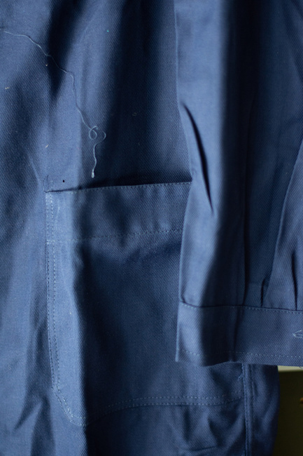 HALAT DE LUCRU - SURPLUS MILITAR ROMANESC - BLEUMARIN - IN STARE BUNA