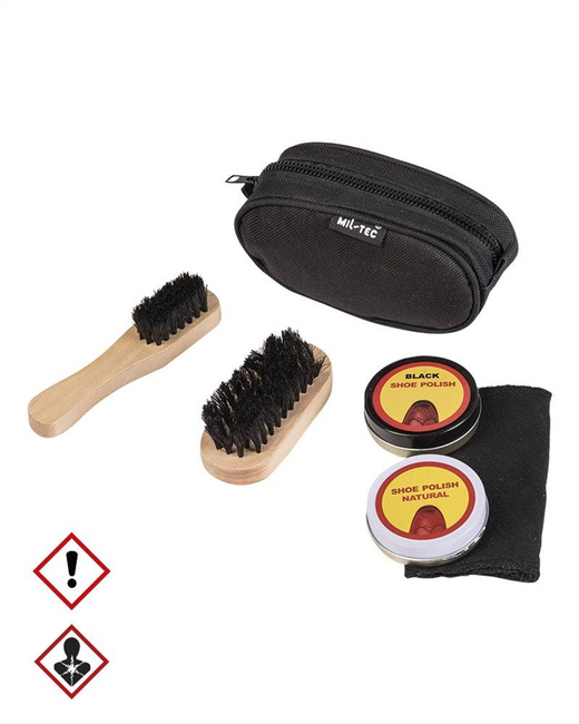 Set ingrijire incaltaminte, Negru