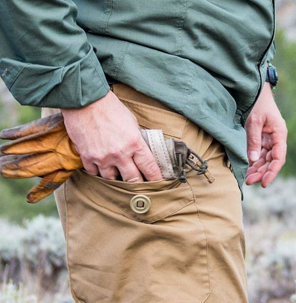 PANTALONI - PILGRIM® - DuraCanvas® - Helikon-Tex® - VERDE TAIGA