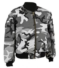 JACKET US MA1 FLIGHT URBAN CAMO