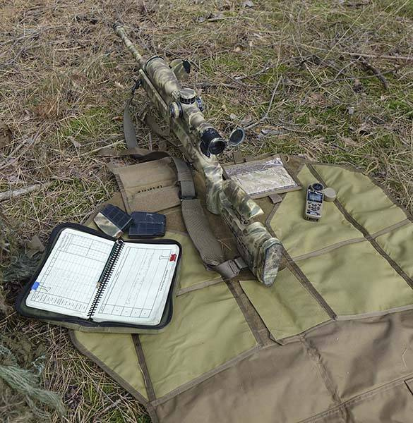 PRELATA PENTRU TIR - BACKBLAST - Cordura - 150 x 88 CM - Helikon-Tex - VERDE ADAPTIV