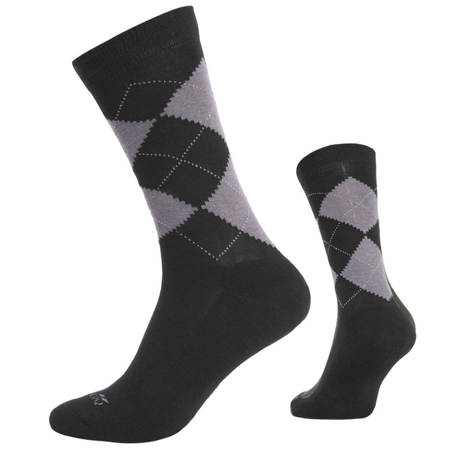 MID SOCKS - PHINEAS - Pentagon - BLACK