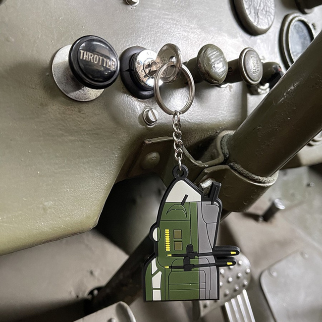 3D PVC KEYCHAIN - B-17 FLYING FORTRESS