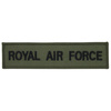 GB Patch, ROYAL AIR FORCE, OD green, like new 14 x 3,5 cm