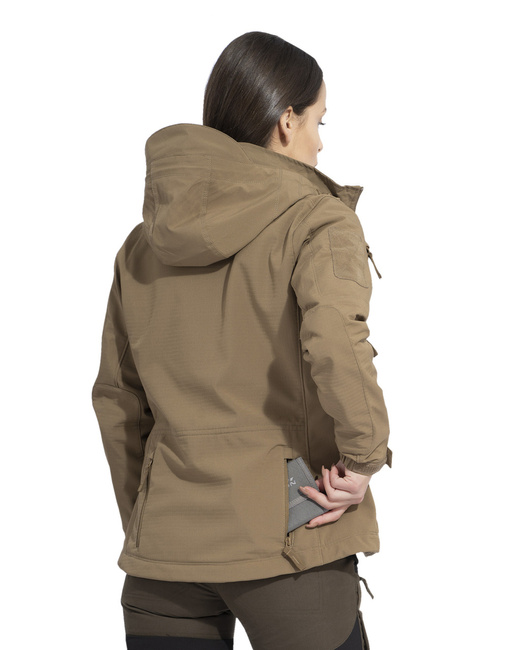 SOFTSHELL JACKET FOR WOMEN - ARTAXES - Pentagon - BLACK