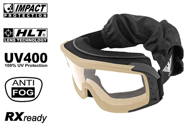 TACTICAL GLASSES - KHS® Tactical Eyewear - KHAKI