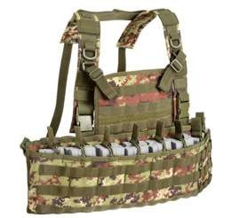 HAM TACTIC MOLLE COMPATIBIL CU PLACILE DE PROTECTIE BALISTICA - Defcon5 - VEGETATO ITALIANO