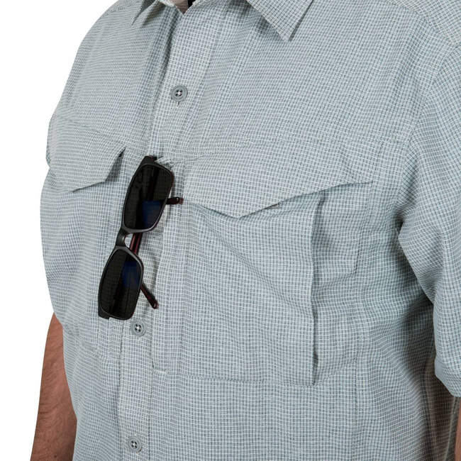 CAMASA CU MANECI SCURTE DEFENDER MK2 - ALBASTRU MISTY - HELIKON