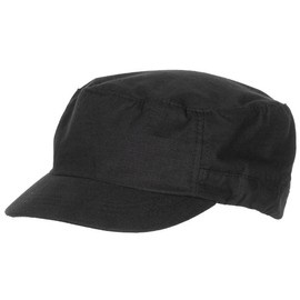US Cap, "Elasti-Fit", Black, Rip Stop