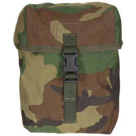 POUCH MULTIFUNCTIONAL - 16 X 22 X 9 CM - MOLLE - MARE - SURPLUS MILITAR ARMATA OLANDEI - FOREST CAMO, NAVY - UZAT