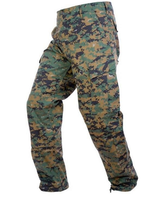 PANTALONI AMERICANI DE TEREN - MATERIAL RIP STOP - WOODLAND DIGITAL
