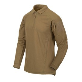 BLUZA POLO CU MANECA LUNGA - RANGE - Helikon Tex - COYOTE