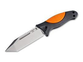 Cutit Hogue EX-F02 4.5 Satin Tanto Rubber Orange