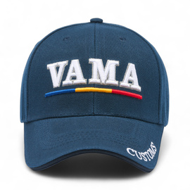 CAP - CUSTOMS - PREMIUM QUALITY - 3D EMBROIDERY - NAVY BLUE