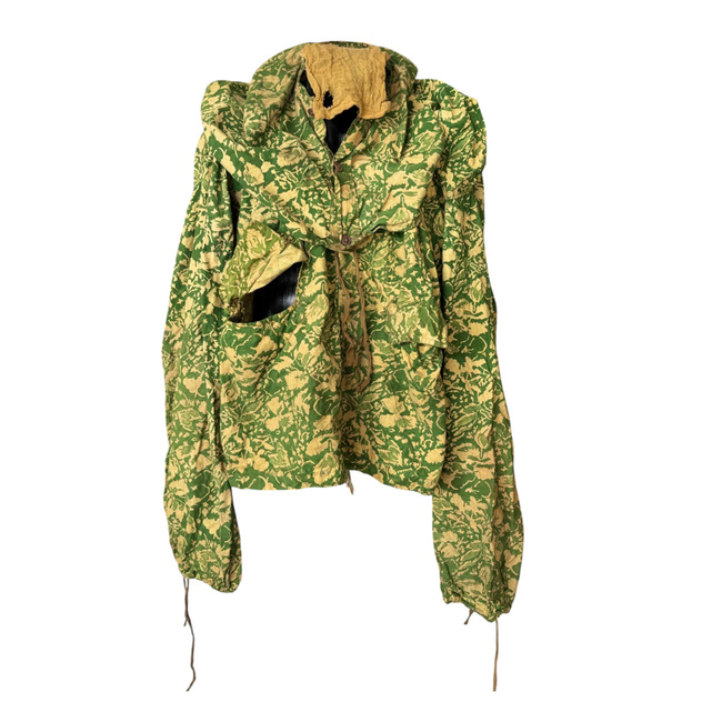 Summer Leaf/Reverse Leaf Camouflage Smock - Model for snipers and scouts - Military surplus from the Romanian Army - Degraded/damaged