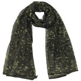 MESH SCARF - 190 x 90 CM - BW CAMO