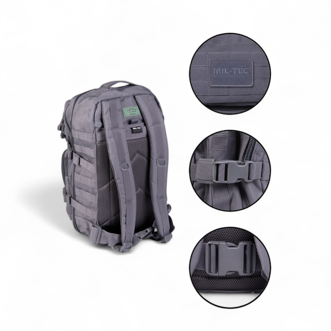 US ASSAULT BACKPACK - 36 L - URBAN GREY