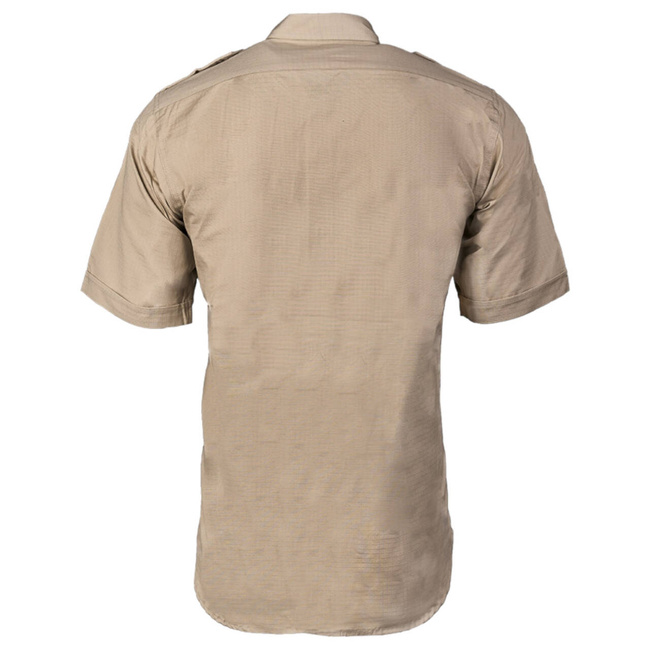 Camasa tropical cu maneca scurta - Khaki - Mil-Tec