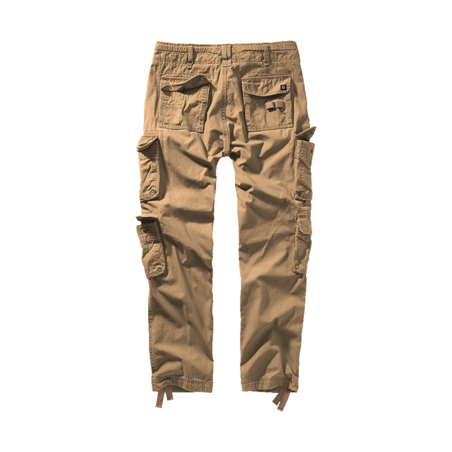 Pure Slim Fit Cargo Trousers for Men - Beige - Brandit
