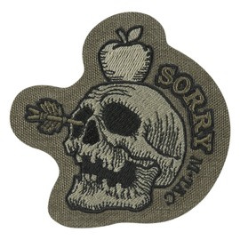 PATCH SORRY (brodat) - OXFORD MATERIAL - VERDE RANGER - M-TAC