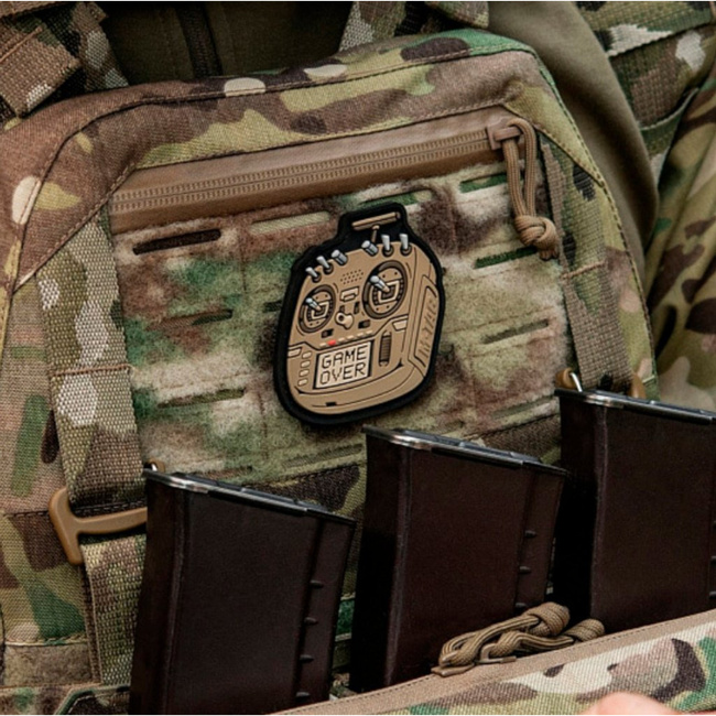 Patch FPV Remote Control  - 3D PVC - Coyote - M-TAC