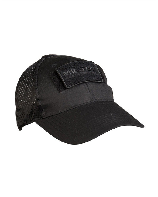 NET BASEBALL CAP - Mil-Tec® - BLACK