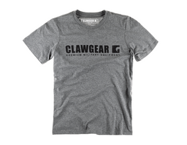 TRICOU CU LOGO CG - CLAWGEAR® - DARK HEATHER