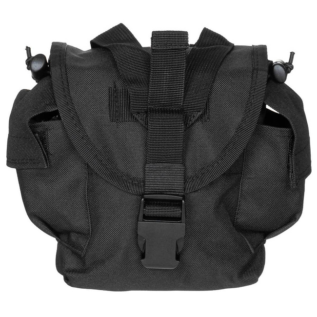 Drinking Bottle Bag "Molle", black