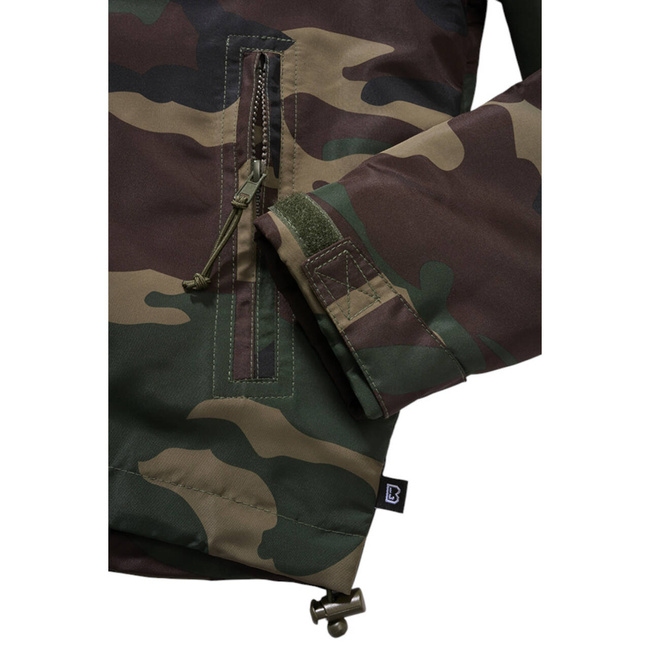 JACHETA DAMA - FRONTZIP WINDBREAKER -  WOODLAND - BRANDIT
