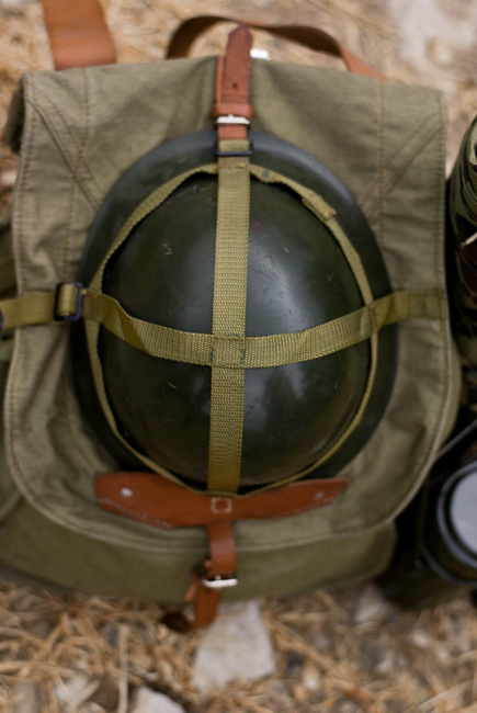 Ranita militara din panza - Armata Romana (Razboiul rece) - produs rar vintage - Verde OD - Ca noua