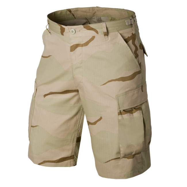 BDU SHORTS, BERMUDAS - COTTON RIPSTOP - Helikon-Tex - US DESERT