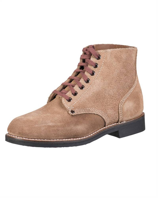 GHETE DE SERVICIU -  REPRO M-1943 ARMATA SUA - PIELE INTOARSA - Mil-Tec